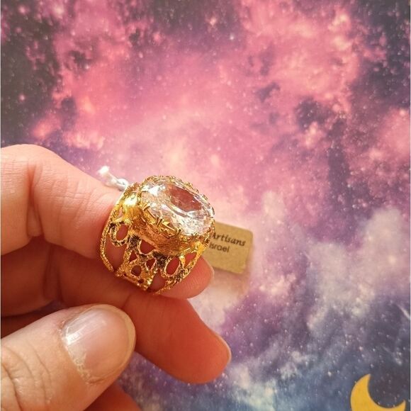 YAM Jewelry - YAM 14K plated Silver Ring